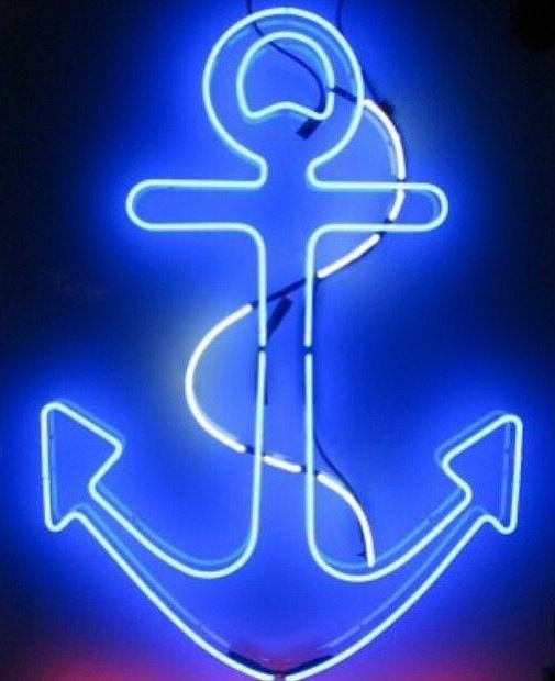 Anchor Neon Sign